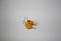pendientes polo amarillo